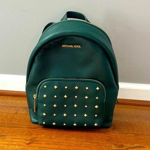 Medium green Michael Kors backpack